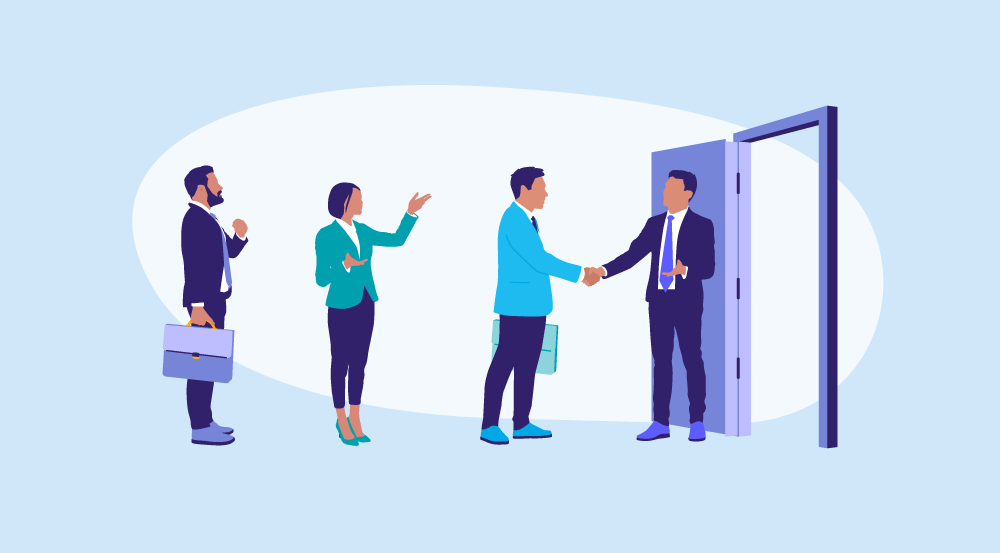 Conceptual image depicting the onboarding specialist role.